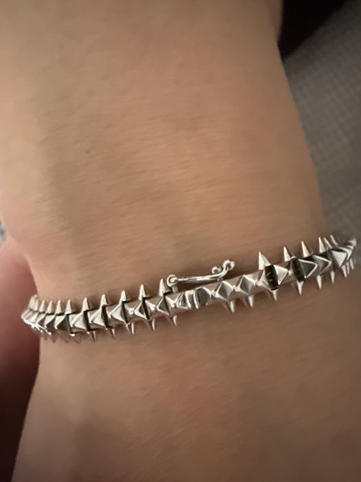 браслет белое золото