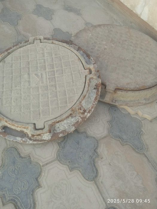 Советский чугунли канализация люки комплект кришкаси билан сотилади