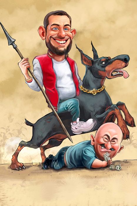 Печать интерьерная, шарж, ролл-ап, адресные таблички