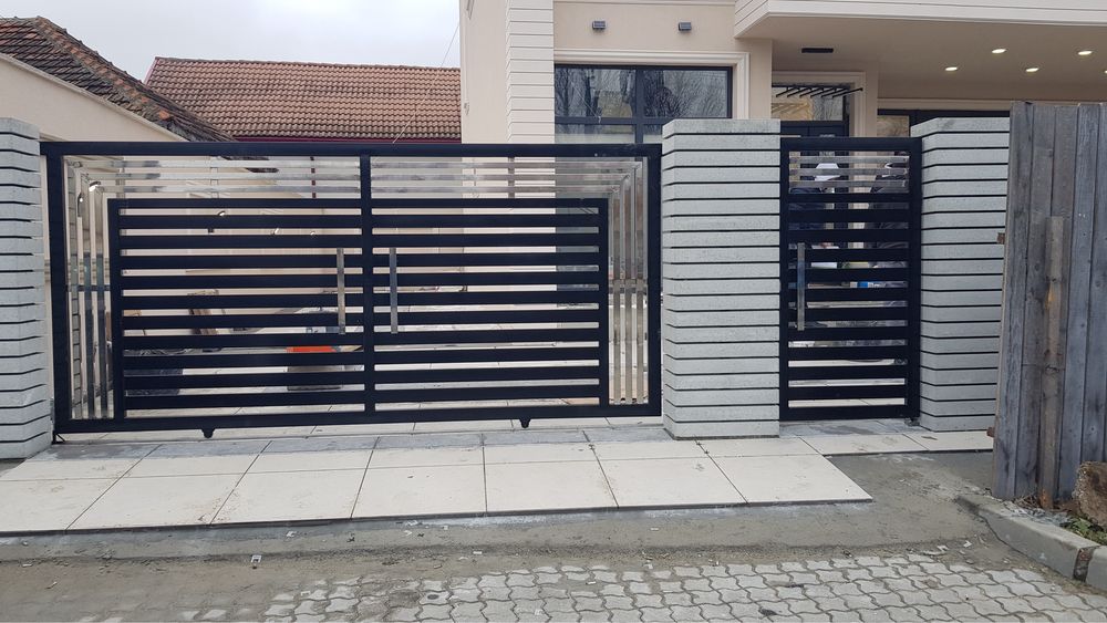 Porti, garduri , balustrade , scari interioare si exterioare etc.
