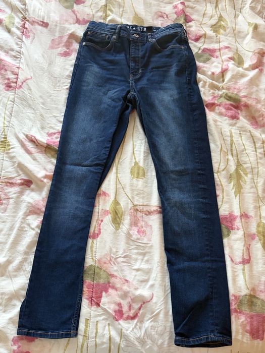 Тъмносини дънки H&M (&DENIM) – Skinny Fit, размер 170 (14г+), като нови