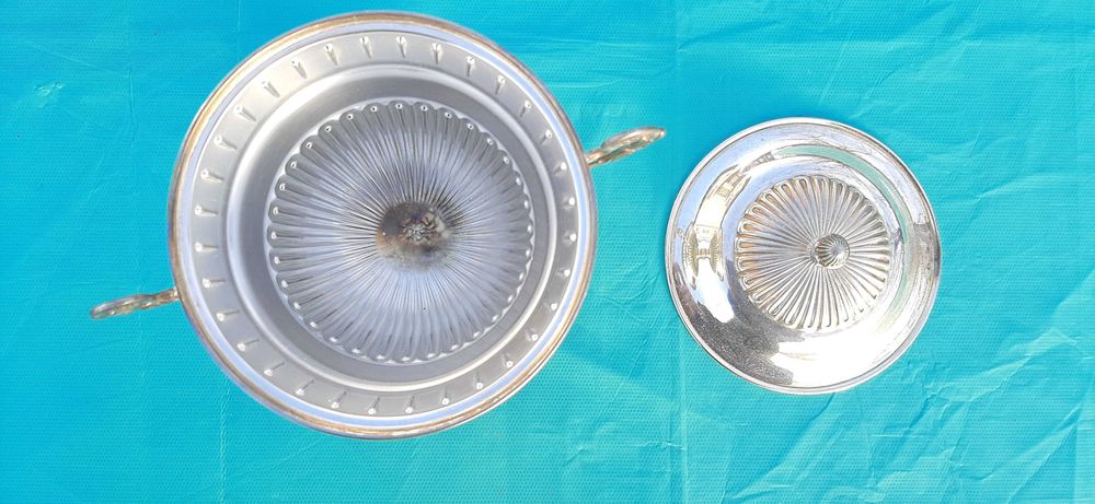 Zaharnita, argint masiv 800, F.lli Fossi, Italia, an 1955, 144 g