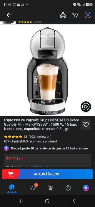 Krups Dolce Gusto espressor
