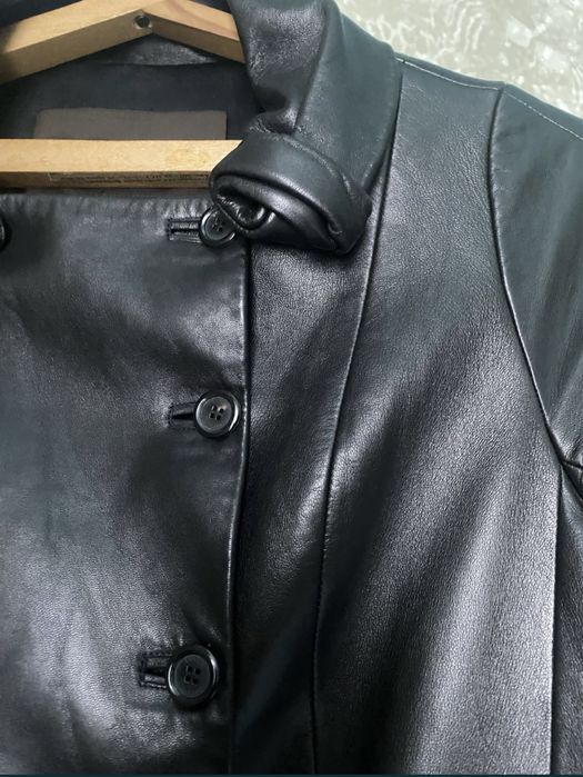 Кожаный плащ Louis Vuitton