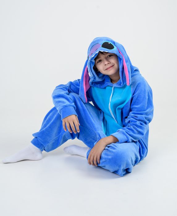 Кигуруми Стич из хлопка