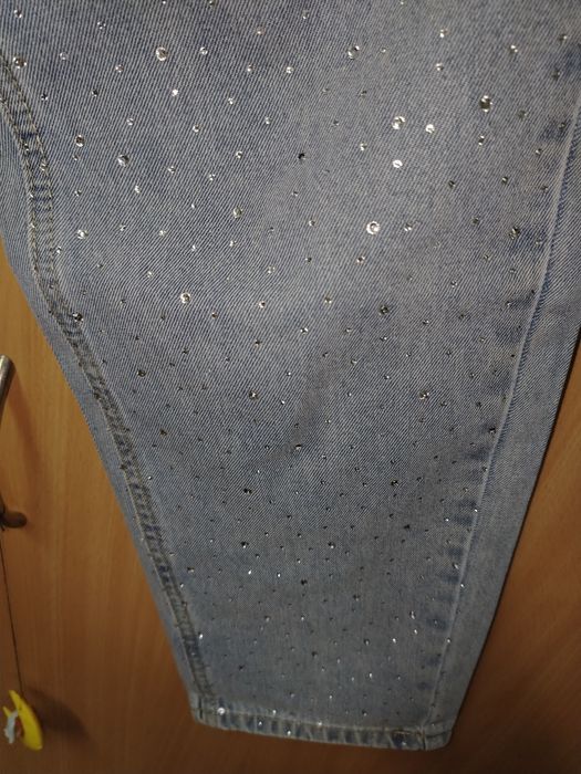 Дънки с камъни от Shein