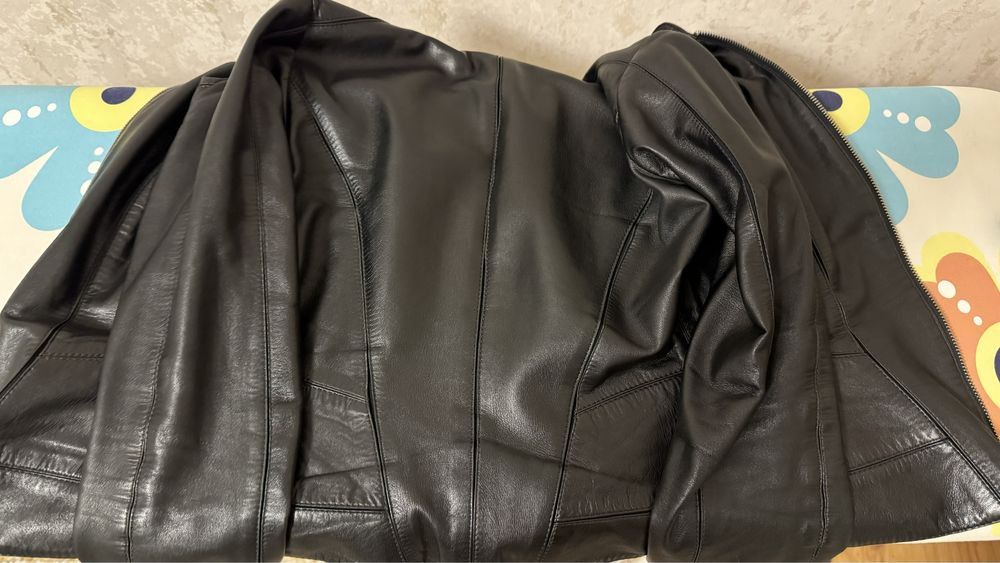 Куртка кожаная