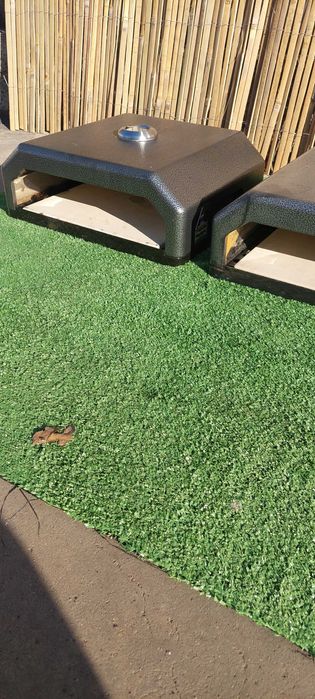 Приставка за печене на пица на барбекю газ/въглища