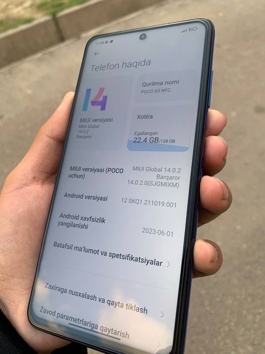 Poco X3 nfc telefoni