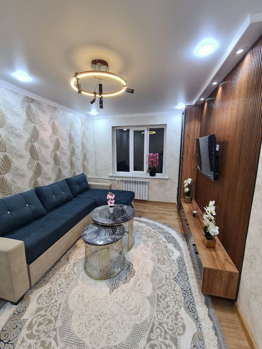 Торговый центр Чиланзар, 1комнатная квартира Евро ремонт+мебель и техн