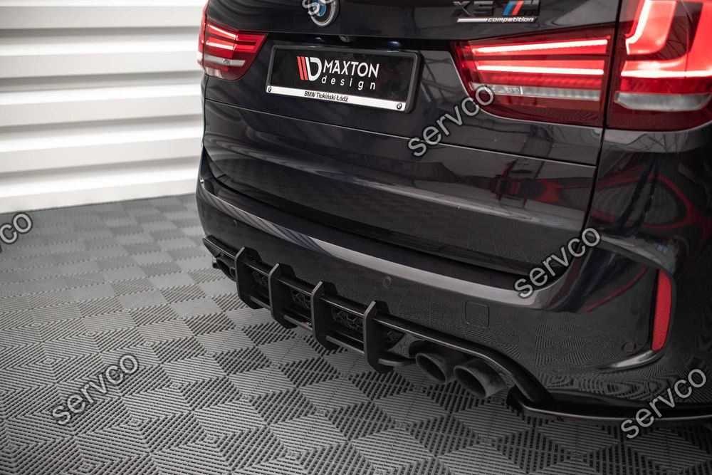 Prelungire difuzor bara spate Bmw X5 M F15 2014-2018 v4 - Maxton