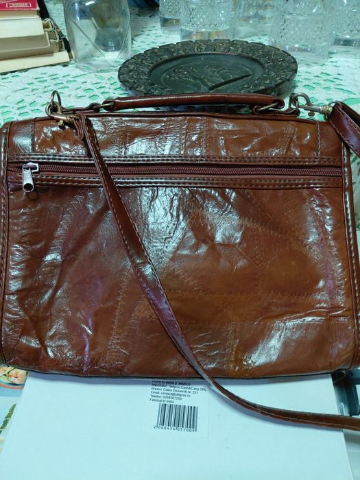 Genti din piele vintage,Gianni Conti