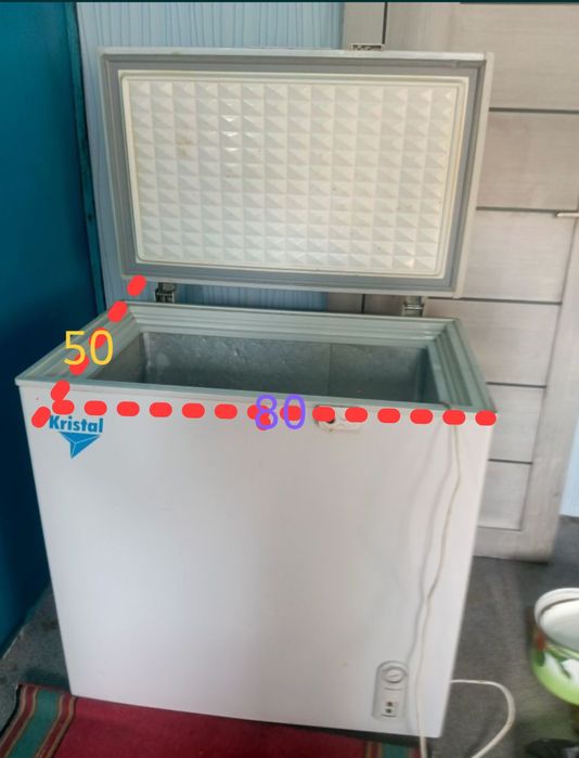 Продам морозильную камеру в рабочем состоянии только запылилась