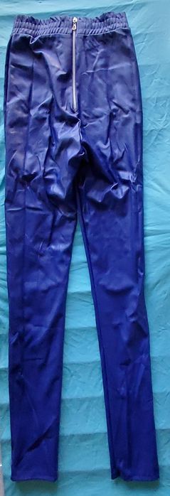 Pantaloni colanti piele ecologica, marimea S, Bogas, Noi cu eticheta