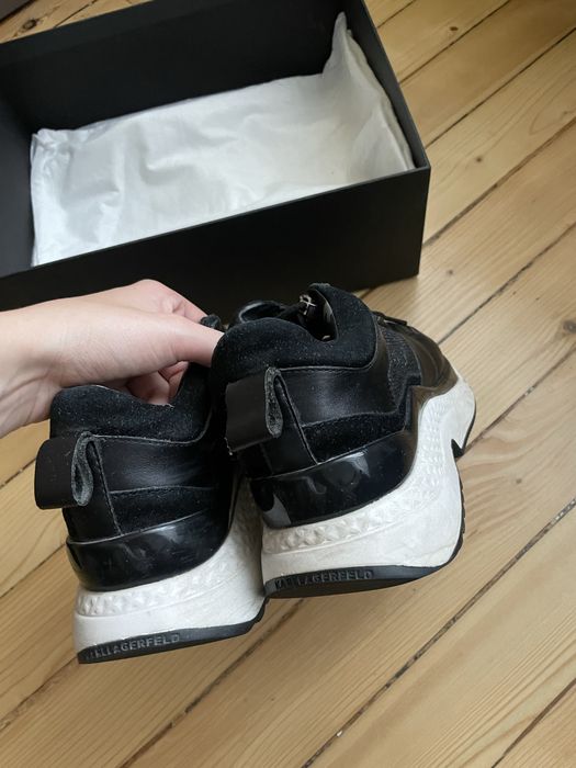 Karl Lagerfeld woman sneakers, 38 размер, черни