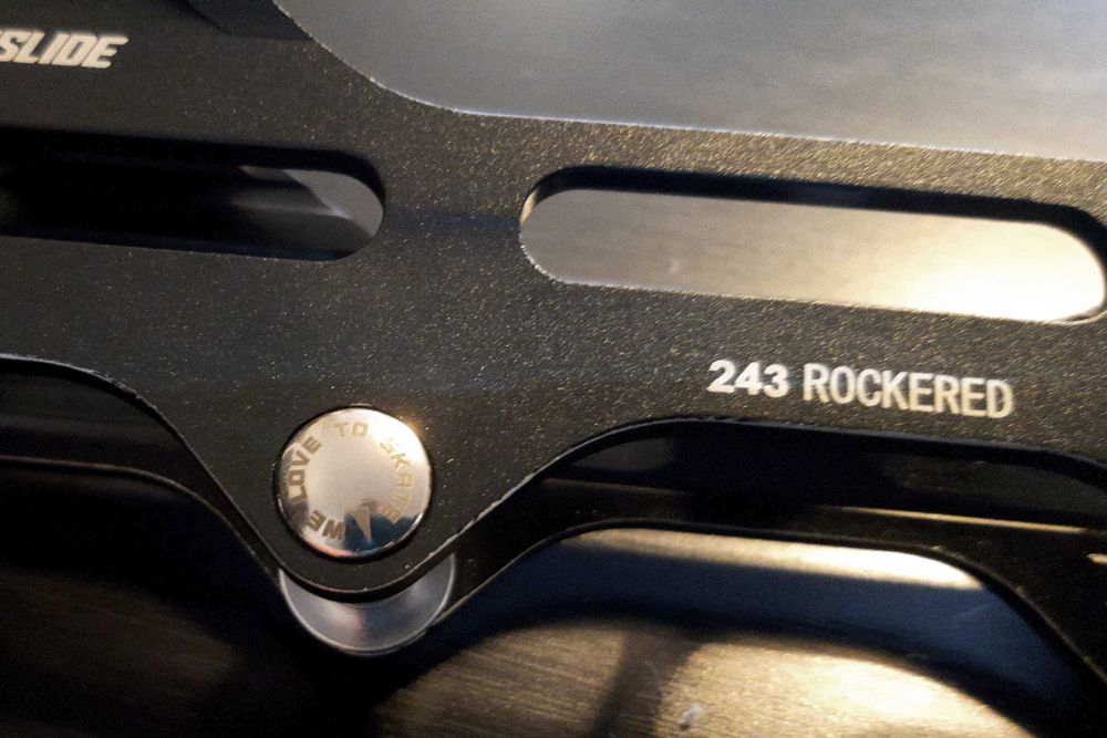 Frame-uri profesionale Powerslide Nexus Rocker 243/4x80, TRINITY - NOI