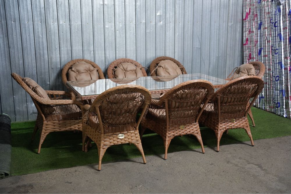 Ротанговая мебель для дома, сада, кафе, бани и зоны отдыха