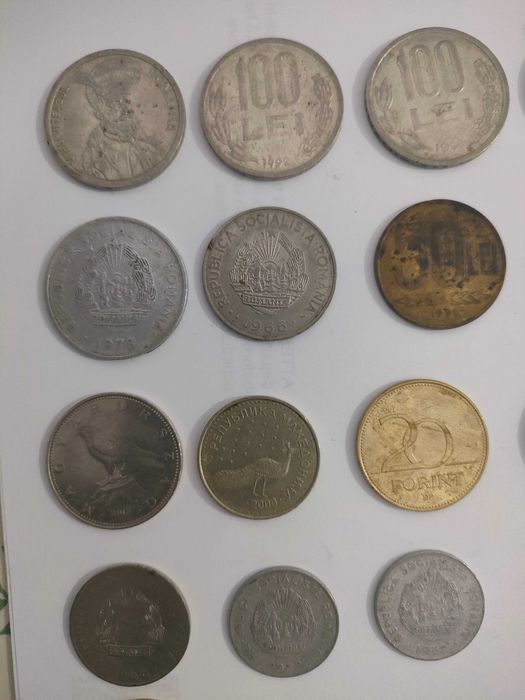Monede vechi romanesti si straine
