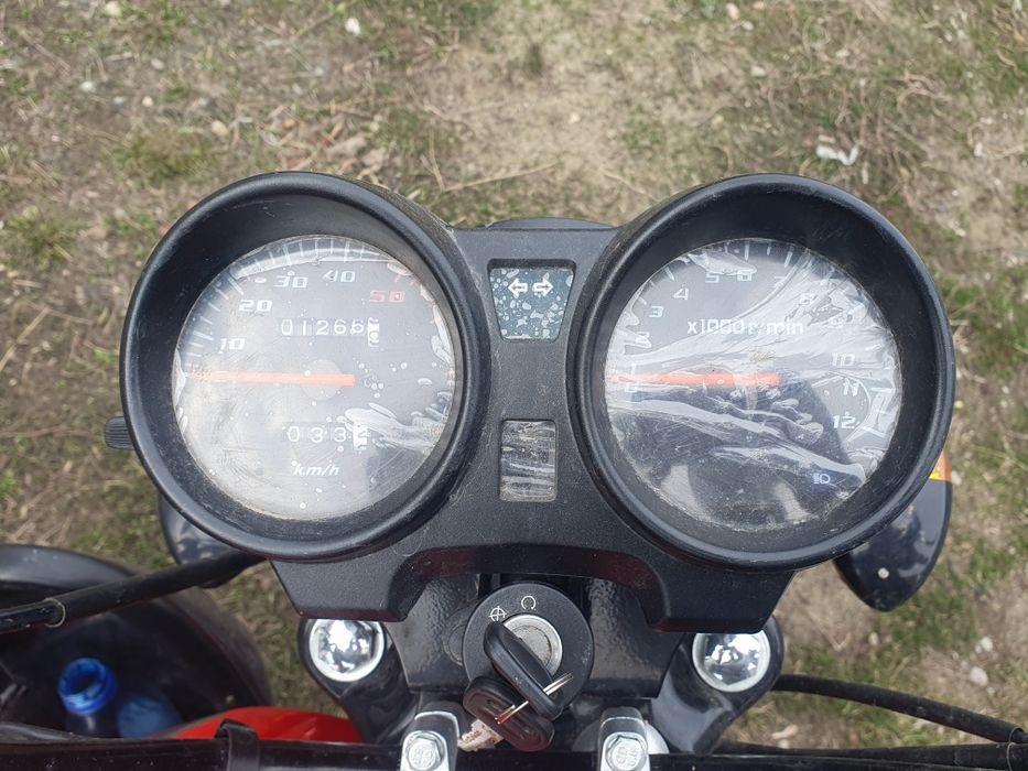 Мотоцикл ALPHA Racer RC-50 красный