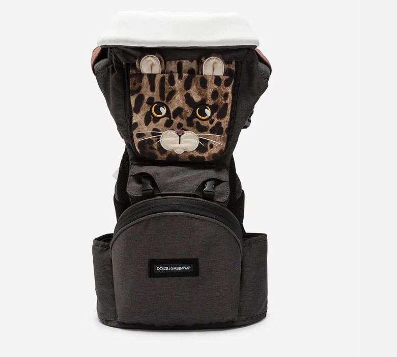 Ham pt bebe MiaMilly Leopard Baby Carrier Designer Limited Edition Nou