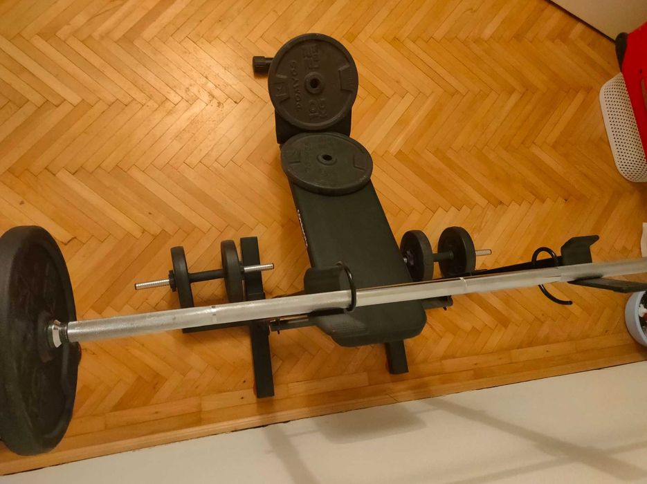 Bancă pliabilă CORENGTH Bench Press Fold Decathlon