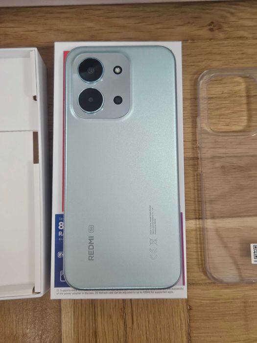 Redmi 15c 128gb 8GB RAM Чисто нов! Два кейса и протектор.