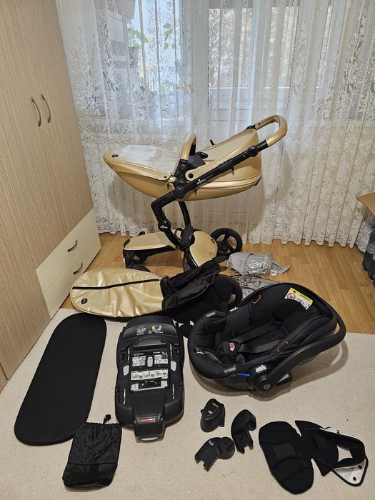 Carut 3 in 1 Mima Xari+scoica si isofix masina