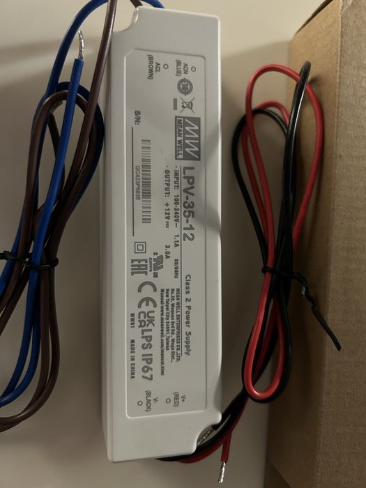 Sursa LPV-35-12 12V/3A Mean Well