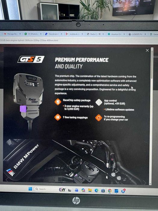 Vand Race Chip Gts5 Original Volvo XC 90 T8 Hybrid 408 cp an 2016-2019