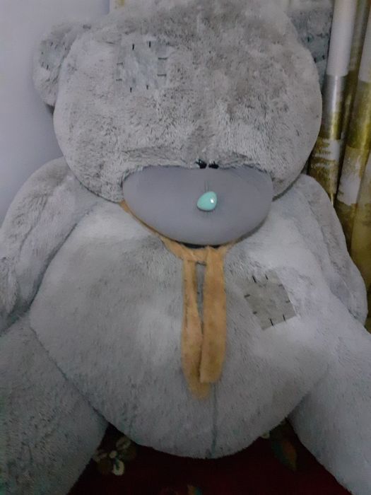 Teddy Мax ayiq rangi:kulrang
