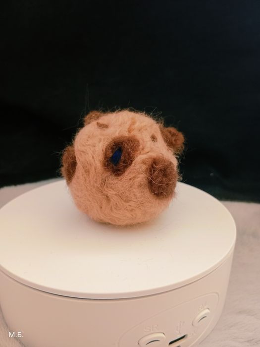 Капибара из шерсти гипоаллергенной