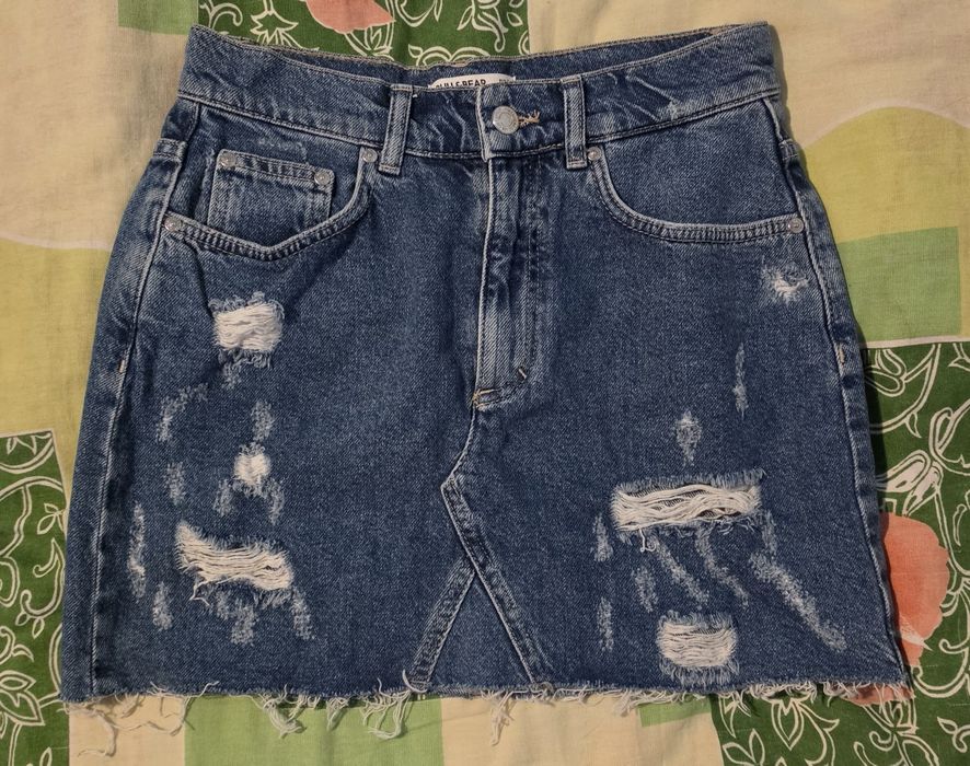 Модерна дънкова пола Pull&Bear