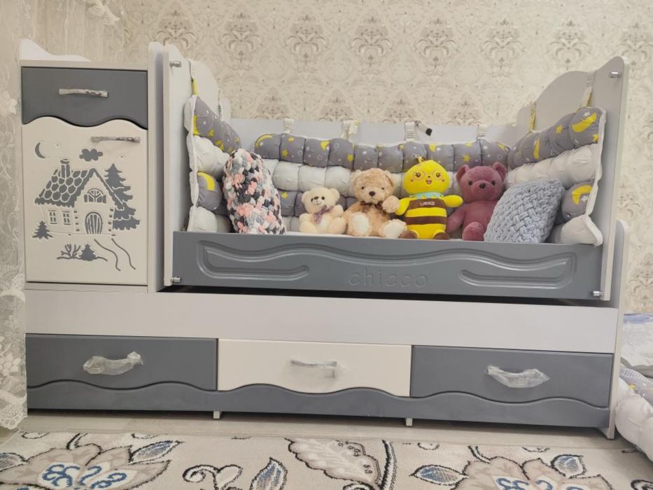 Krovat yangi bolam bir soatam yotmagan