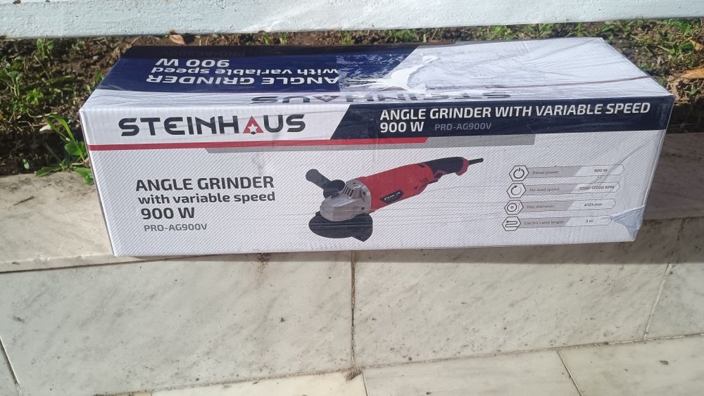 Нов Ъглошлайф Steinhaus PRO-AG 900V, ф125