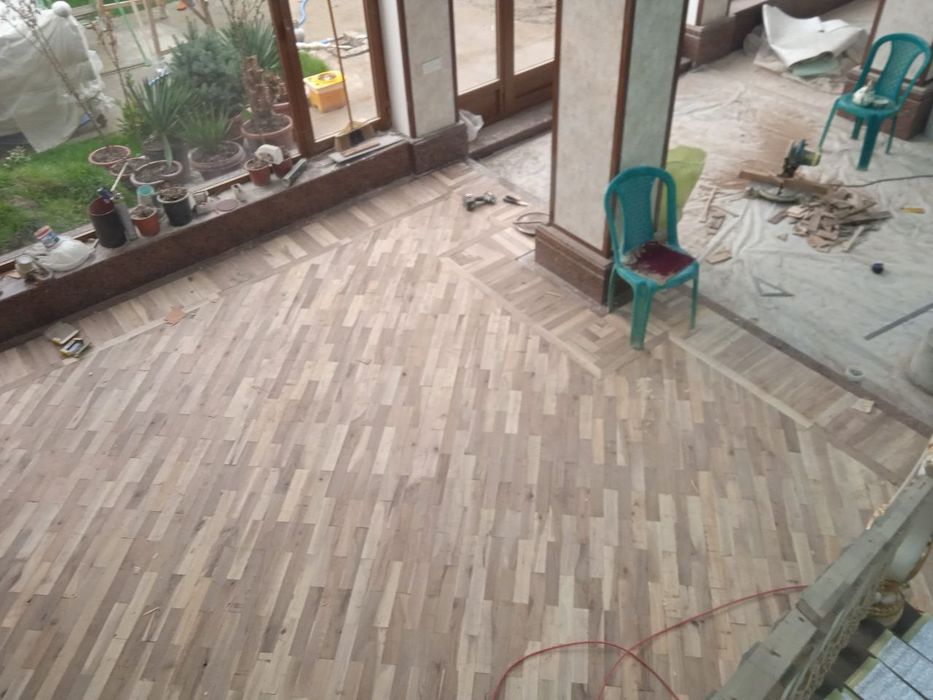 Shilifofka pol parket laminate qilamiza