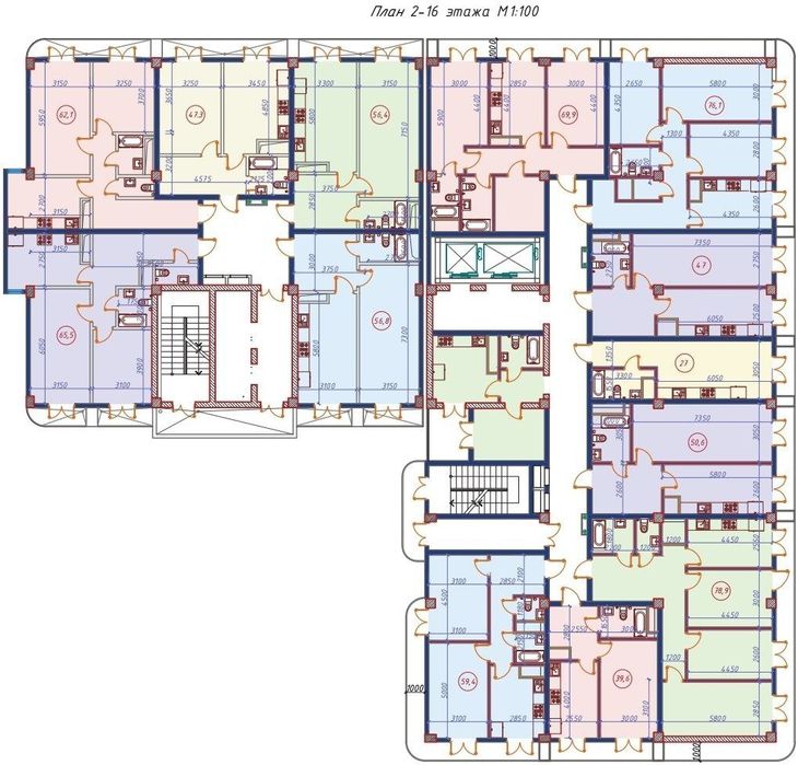 Юнусобод 16кв ЖК Туркистон 2комнатная 54квм +8квм  балкон кадастр ест