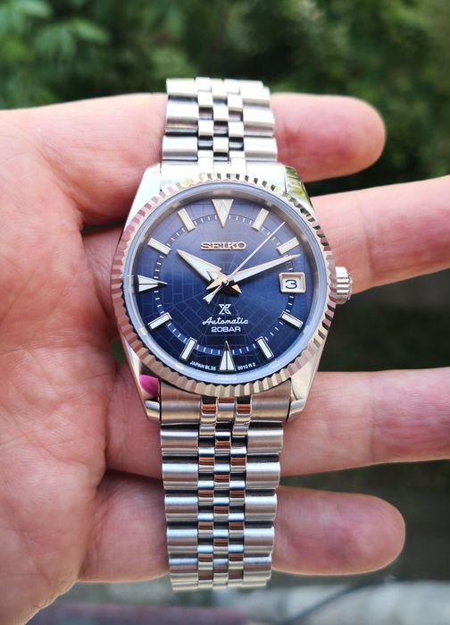 Ceas automatic Seiko Mod Ginza dial bratara Jubilee