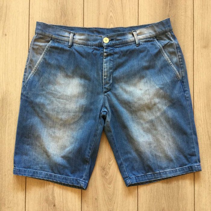 НОВИ оригинални сини дънкови къси гащета бермуди HERRLICHER размер 38