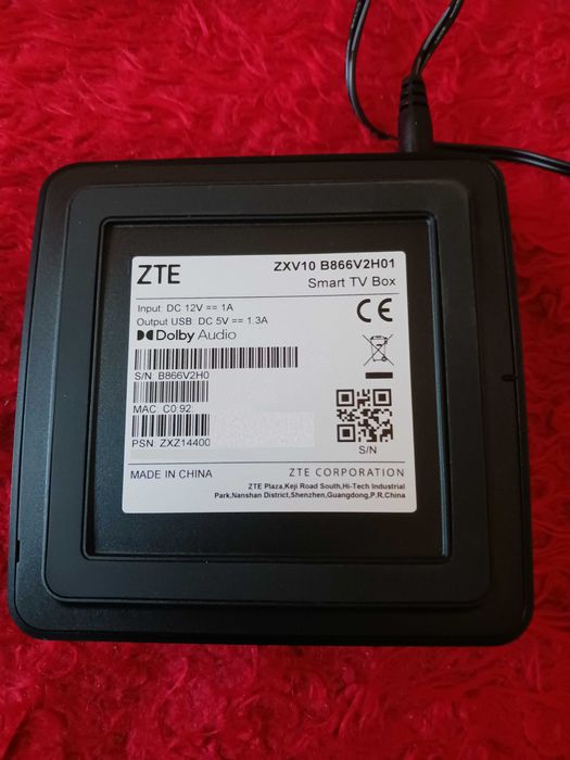 4K Yettel Box ZXV10 B866V2H01 комплект с безжични слушалки+клавиатура