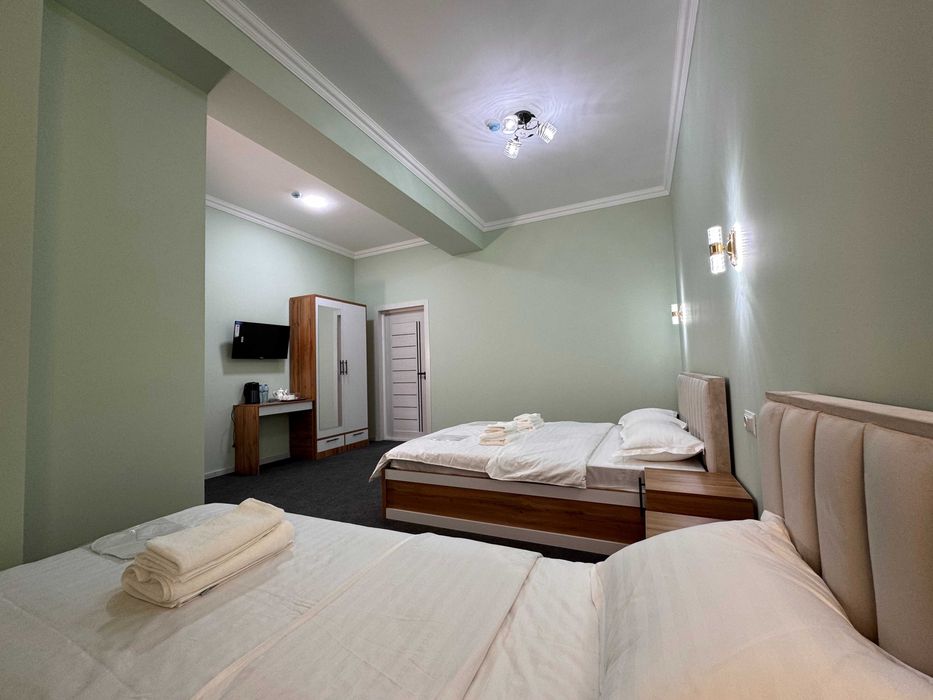 Oila uchun mehmonxona. Qulay va keng xonalar. Metro Shahriston