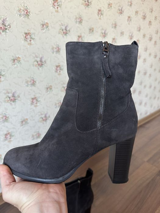 Полусапожки замша бу