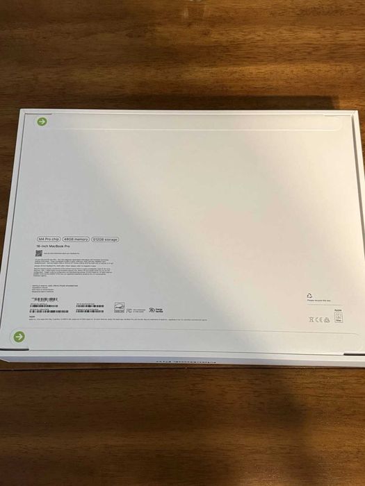 Ноутбук Macbook pro 16 m4, 2024 г