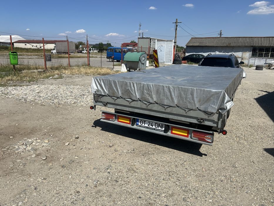 Remorca /platforma 2 axe syriusz