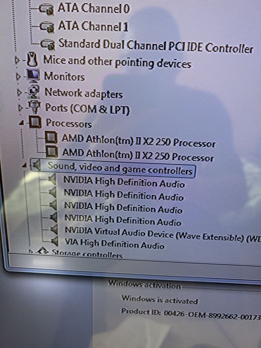 Компютър AMD Athlon ll x2 250 GeForce  GT630
