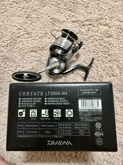 Mulineta Daiwa Certate LT JDM 2024 Series 3000-XH