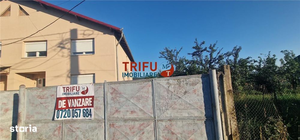 Casă tip duplex nouă cu 4 camere, teren de 936 mp și pivniță