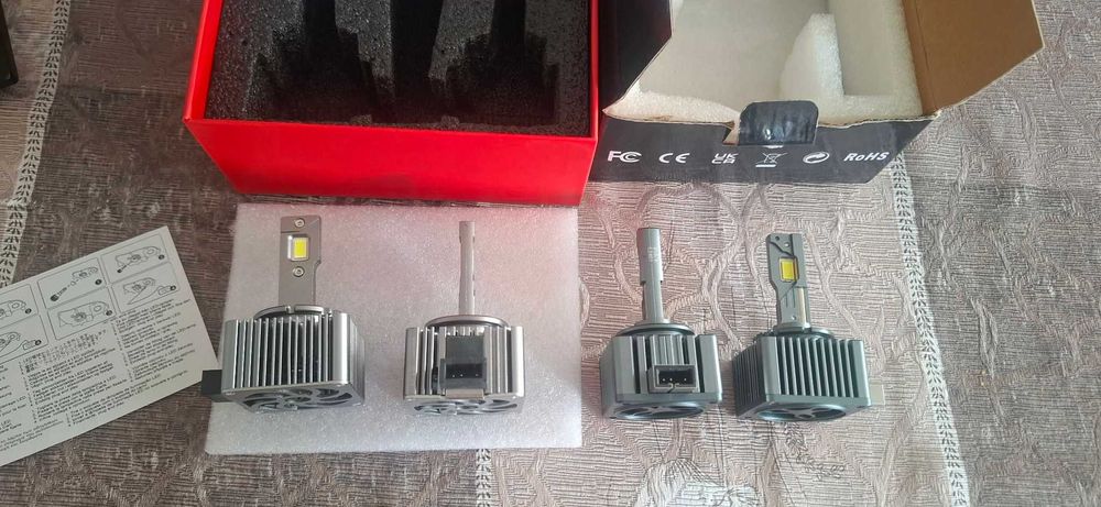 LED крушки D1S 140W, 6000K