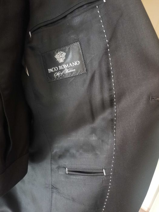 елегантен италиянски мъжки костюм PACO ROMANO