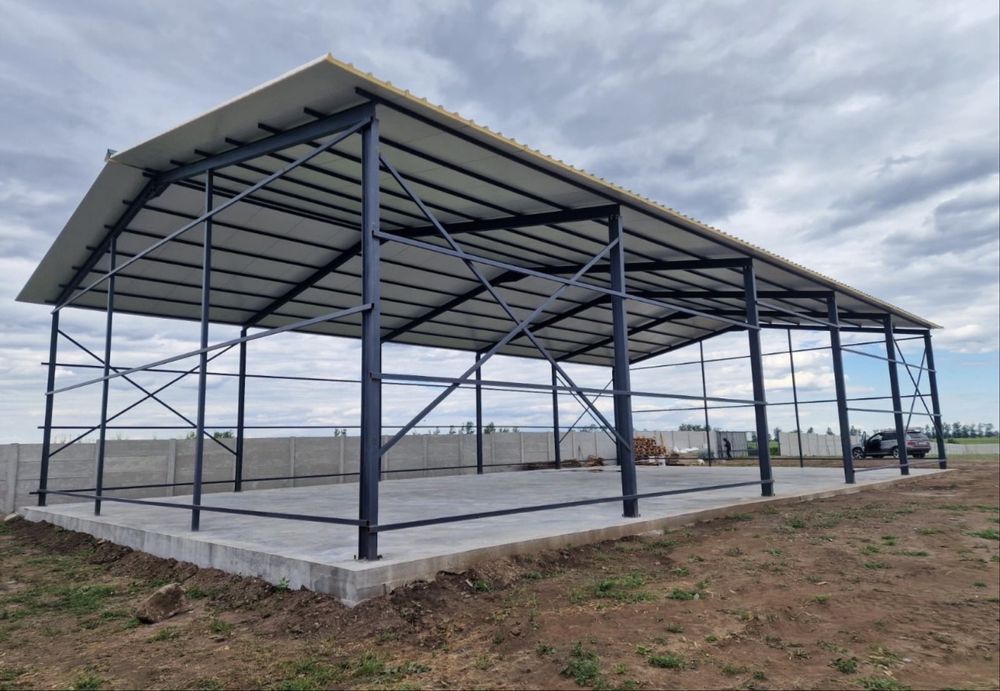 Vand hale si structuri metalice la preturi accesibile