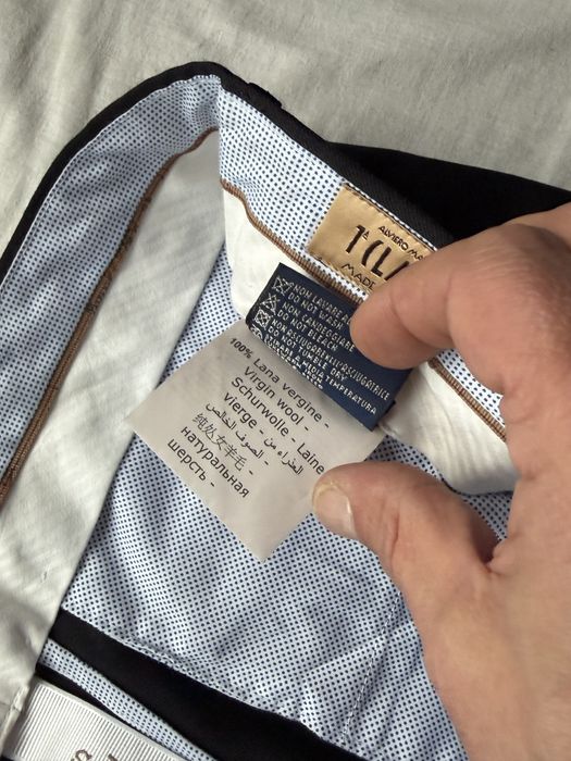 ALVIERO MARTINI 1 CLASS.pantaloni de stofă pt.bărbați,măr.S(48